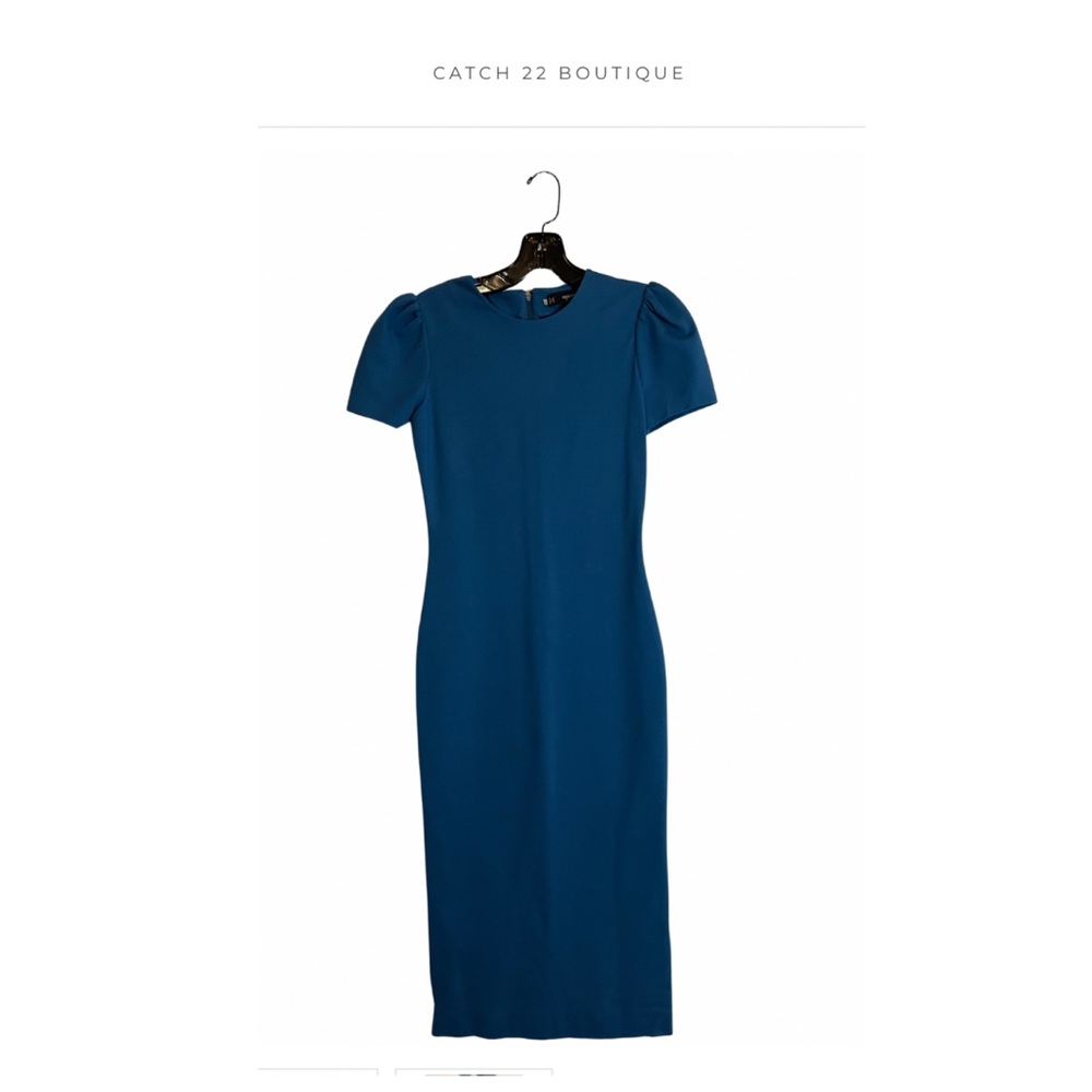DSQUARED2 Blue Sheath Dress SZ M